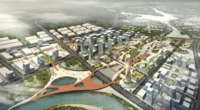 广东增成高科技新城城市建筑设计